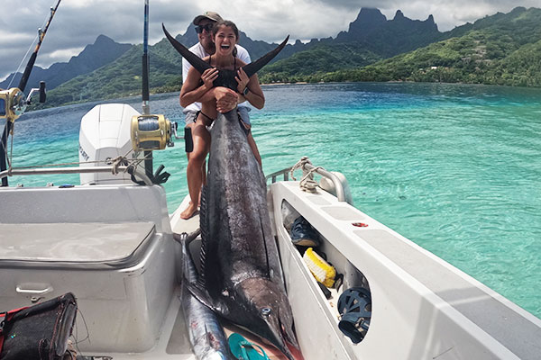 Sortie de pêche en demi-journée