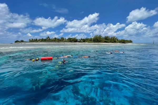 Descente de la passe de Tiputa & Aquarium naturel 