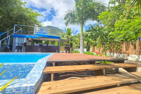 Lagoon Dream Papetoai Moorea -  Pool area