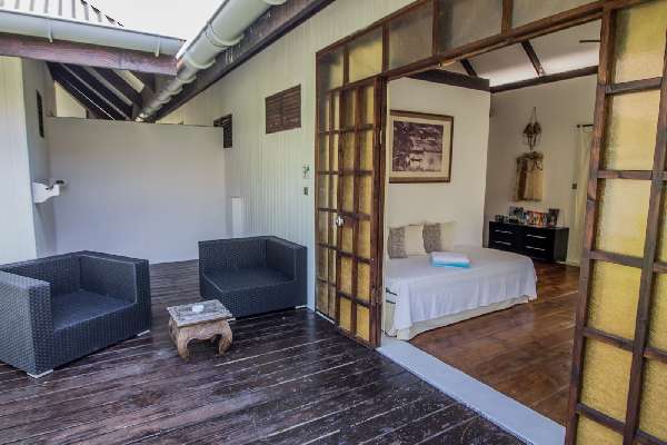 Le Coconut Lodge - Garden Bungalow Tarrace