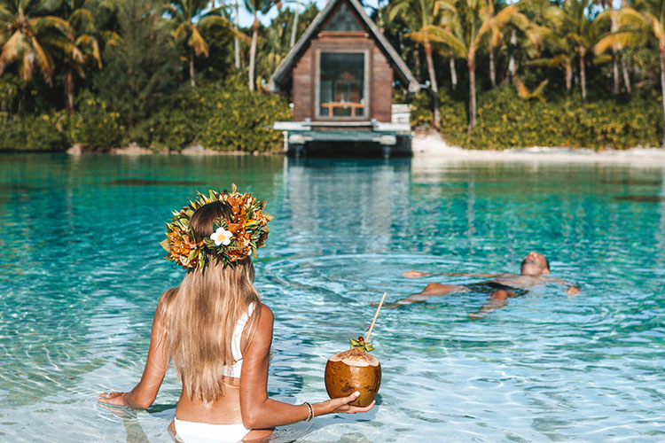 Of Coconut and Papaya Flavors - Intercontinental Bora Bora Resort & Thalasso Spa