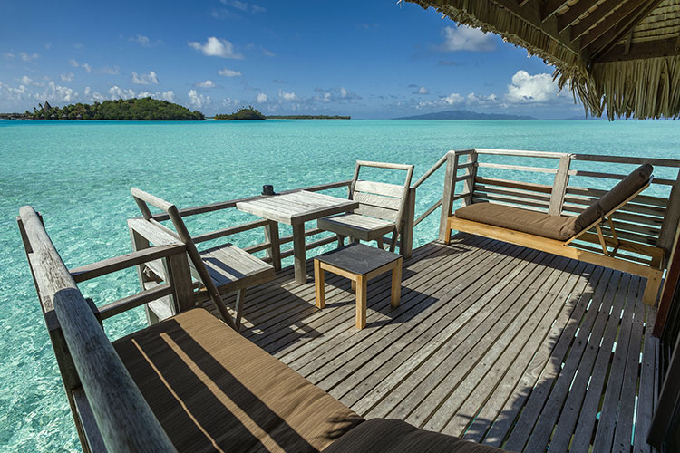 Somewhere over the Lagoon - Intercontinental Bora Bora Le Moana Resort