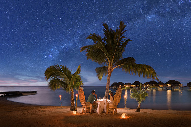 Luxury, Calm and Shades of Blue - Hilton Moorea Lagoon Resort & Spa