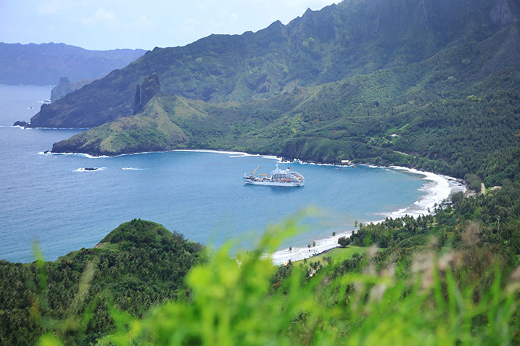 Marquesas Islands by Sea - Hiva Oa