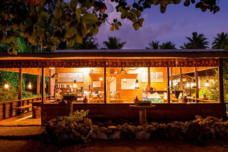 Lagon doré - Pension Raimiti (passe sud)