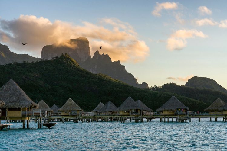 Blue Dream from Toronto - Intercontinental Bora Bora Le Moana Resort