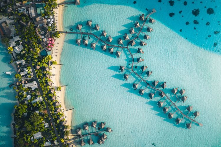 Blue Dream from Toronto - Intercontinental Bora Bora Le Moana Resort