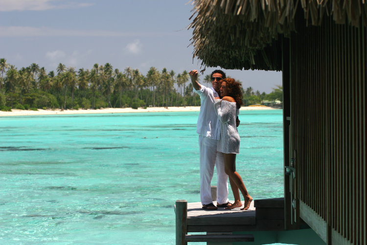 Green Landscapes and crystal clear Lagoon  - Sofitel Kia Ora Moorea Beach Resort
