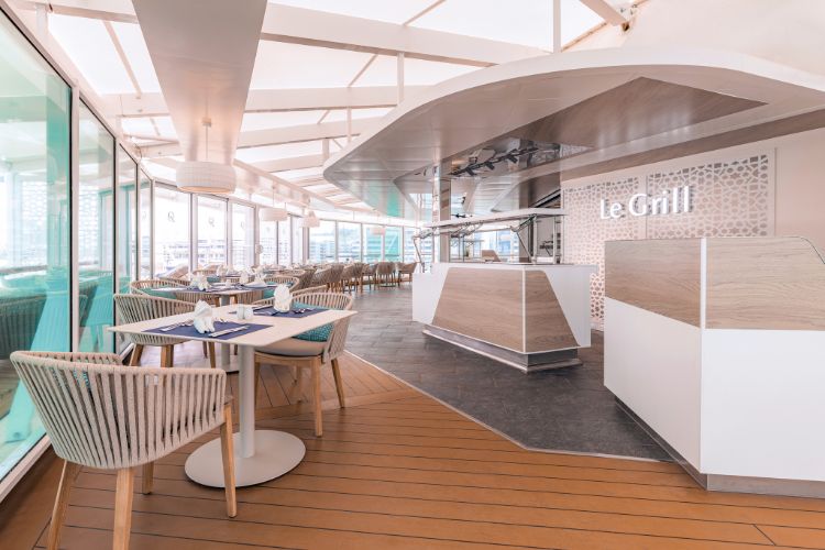 Evasion à bord du Paul Gauguin by Ponant - Le restaurant Le Grill
