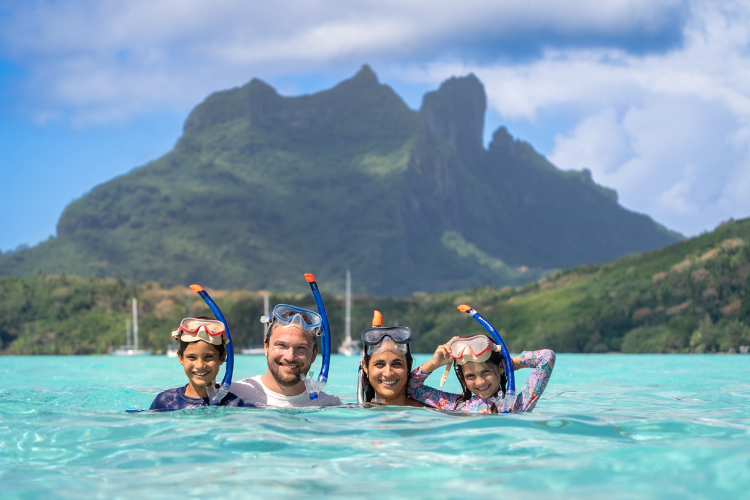 Bonheur en famille et lagons paradisiaques - ®Tahiti Tourisme