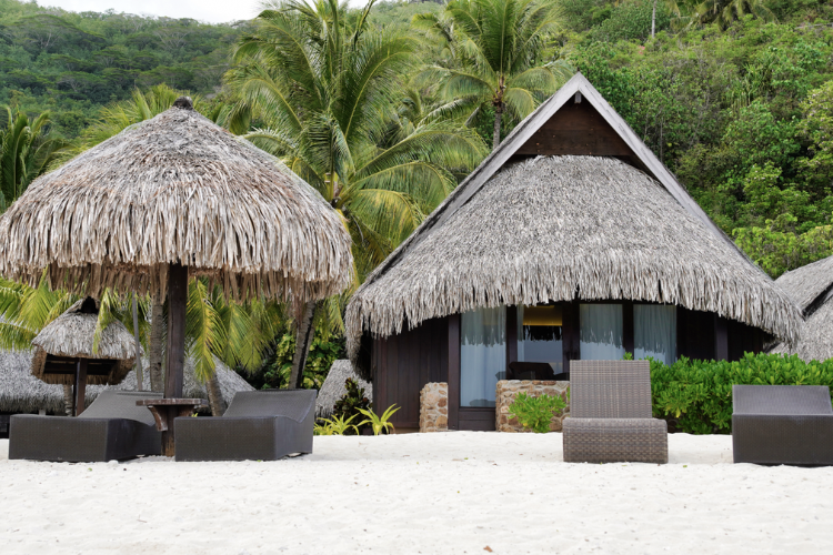 Green Landscapes and crystal clear Lagoon  - 